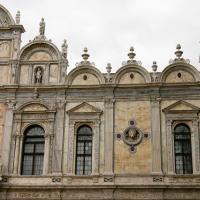 Scuola Grande di San Marco - detail: windows, facade