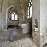 Église Saint-Denis de Foulangues - Interior: south chevet aisle