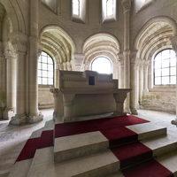 Église Saint-Denis de Morienval - Interior: chevet