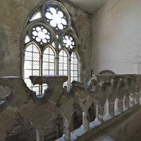 Cathédrale Notre-Dame de Noyon - Interior: choir screen passage