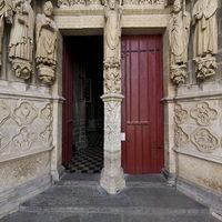 Cathédrale Notre-Dame de Amiens - Exterior: western frontispiece, north portal