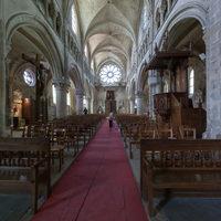 Église Notre-Dame d'Auvers-sur-Oise - Interior: crossing