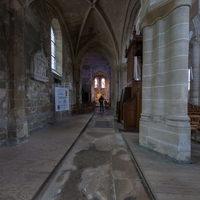 Église Notre-Dame d'Auvers-sur-Oise - Interior: north nave aisle
