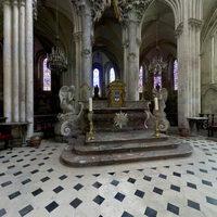 Église Notre-Dame de Villeneuve-sur-Yonne - Interior: chevet