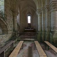 Église Notre-Dame de Voulton - Interior: north choir aisle