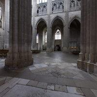 Cathédrale Saint-Étienne d'Auxerre - Interior: north nave aisle