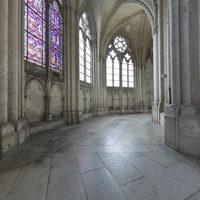 Église Saint-Germain d'Auxerre - Interior: chevet, ambulatory