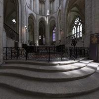 Église Saint-Germain d'Auxerre - Interior: crossing