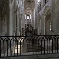 Église Saint-Germain d'Auxerre - Interior: nave, west end