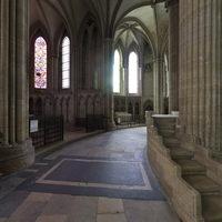 Cathédrale Notre-Dame de Bayeux - Interior: chevet, ambulatory