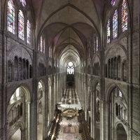 Cathédrale Saint-Étienne de Bourges - Interior: axial, inner triforium level passage