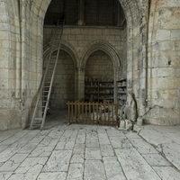 Cathédrale Saint-Étienne de Bourges - Interior: buttress tower chamber