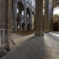 Cathédrale Saint-Étienne de Bourges - Interior: north nave aisle