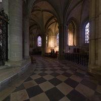 Église Saint-Étienne de Caen - Interior: chevet, ambulatory