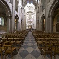 Église Saint-Étienne de Caen - Interior: nave