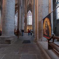 Église Saint-Nazaire de Carcassonne - Interior: south nave aisle