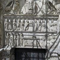 Cathédrale Notre-Dame de Chartres - Exterior: western frontispiece, south portal, tympanum level