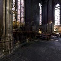 Cathédrale Notre-Dame de Clermont-Ferrand - Interior: chevet, north ambulatory