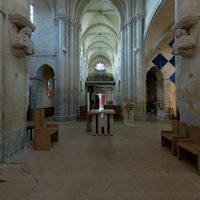Église Sainte-Marie-Madeleine de Domont - Interior: chevet, hemicycle