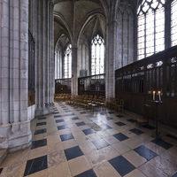 Cathédrale Notre-Dame d'Évreux - Interior: ambulatory, axial chapel