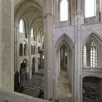 Église de la Trinité de Fécamp - Interior: south nave aisle gallery level at south transept