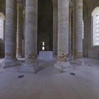 Abbaye de Fontevrault - Interior: chevet ambulatory