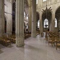 Église Saint-Gervais-Saint-Protais de Gisors - Interior: north nave, outer aisle