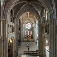 Cathédrale Notre-Dame de Lausanne - Interior: north transept triforium