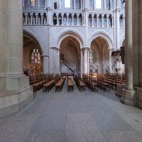 Cathédrale Notre-Dame de Lausanne - Interior: south nave aisle