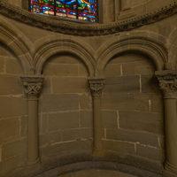 Cathédrale Notre-Dame de Lausanne - Interior: west nave triforium