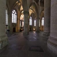 Cathédrale Saint-Julien du Mans - Interior: chevet, inner ambulatory