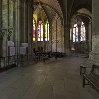 Cathédrale Saint-Cyr-Sainte-Juiliette de Nevers - Interior: chevet, ambulatory, axial chapel