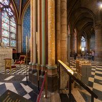 Cathédrale Notre-Dame de Paris - Interior: chevet, south ambulatory chapel
