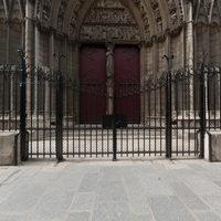 Cathédrale Notre-Dame de Paris - Exterior: north transept portal
