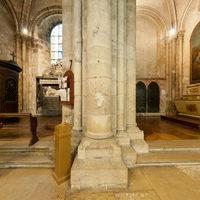 Église Saint-Germain-des-Prés - Interior: chevet, northwest ambulatory