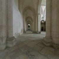Église Notre-Dame de Pontigny - Interior: north nave aisle