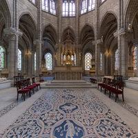 Basilique de Saint-Denis - Interior: chevet, hemicycle
