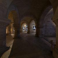 Basilique de Saint-Denis - Interior: south crypt, easternmost radiating chapel