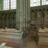 Basilique de Saint-Denis - Interior: north nave inner aisle