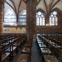Cathédrale Notre-Dame de Strasbourg - Interior: nave, west end