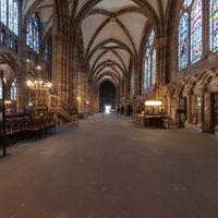 Cathédrale Notre-Dame de Strasbourg - Interior: north nave aisle