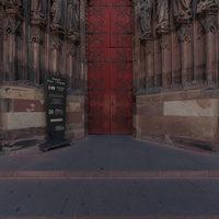 Cathédrale Notre-Dame de Strasbourg - Exterior: western frontispiece, north portal