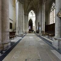 Cathédrale Saint-Gatien de Tours - Interior: south nave aisle