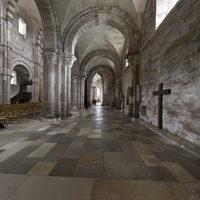 Église Sainte-Marie-Madeleine de Vézelay - Interior: south nave aisle