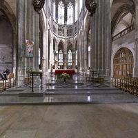 Église Saint-Maclou de Rouen - Interior: crossing