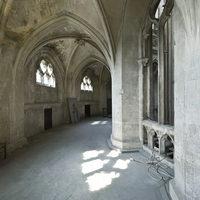 Collégiale Notre-Dame-Saint-Laurent d'Eu - Interior: chevet, ambulatory, gallery level