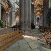 Cathédrale Notre-Dame de Rodez - Interior: south nave aisle