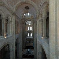 Église Sainte-Foy de Conques - Interior: north transept, tribune