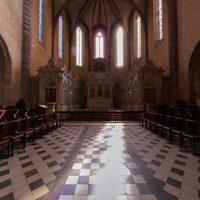Abbaye Saint-Pierre de Moissac - Interior: chevet, choir
