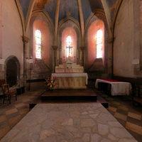 Église Saint-Pourçain - Interior: Crossing